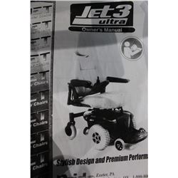 JET 3 ULTRA REMOTE CONTROL SCOOTER/WHEELCHAIR