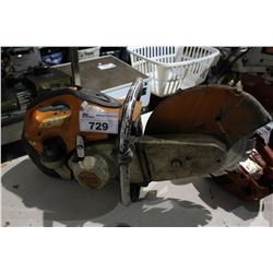 GAS POWERED STIHL TS410 SAW