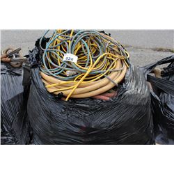 PALLET OF EXTENSION CORDS AND 300/400 PSI AIRLINES