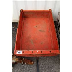 HOMEMADE TRAILER FOR LAWN TRACTOR