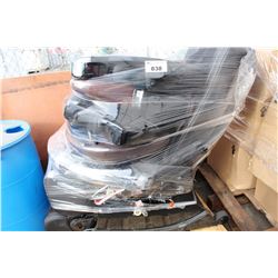 PALLET LOT INCLUDING MASSAGE CHAIR WITH PARTS - SOLD AS IS/WHERE IS, ASSEMBLY REQUIRED , MAY HAVE