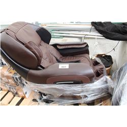 PALLET LOT INCLUDING MASSAGE CHAIR WITH PARTS - SOLD AS IS/WHERE IS, ASSEMBLY REQUIRED , MAY HAVE
