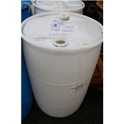 45 GALLON PLASTIC DRUM