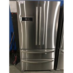 INSIGNIA STAINLESS STEEL 4 DOOR REFRIGERATOR