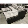 Image 2 : 3 PCS OUTDOOR PATIO SECTIONAL SOFA SET