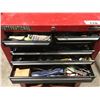 Image 2 : INTERNATIONAL  MECHANICS ROLLING TOOL CABINET & CONTENTS (MOSTLY MACHINING/METAL WORKING)