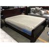 Image 2 : CHERRY FINISH QUEEN SIZED SLEIGH BED, HEADBOARD, FOOTBOARD & RAILS
