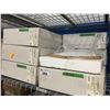Image 2 : GROUP OF 10 NOLAN FLUSH MOUNT WHITE ACRYLIC LIGHT DIFFUSER CEILING LIGHT FIXTURES