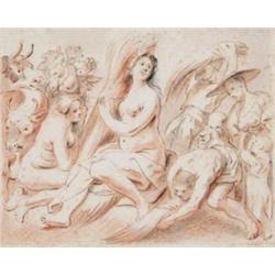 JACOB JORDAENS - Umkreis