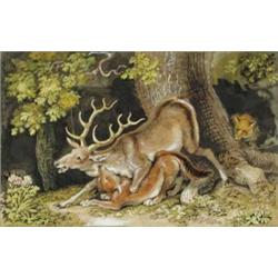 JOHANN HEINRICH WILHELM TISCHBEIN, gen. GOETHE-TISCHBEIN Haina 1751 - 1829 Eutin