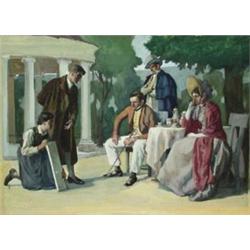 ALFRED VON  SCHROETTER Wien 1856 - 1935 Graz