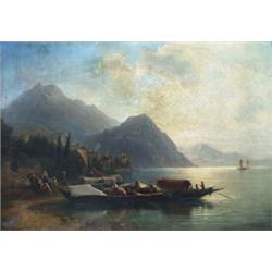 JOHANN HEINRICH STEINIKE Bollinghausen 1825 - 1909 Düsseldorf