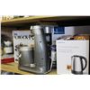 Image 2 : SHELF INCLUDING CROCK POT, SHREDDER, COFFEE MAKER, AND MORE
