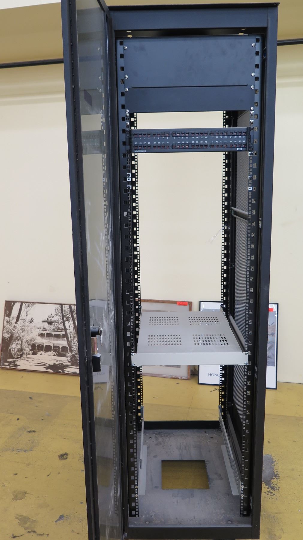 IT Server Rack Tower w/Glass Door, 7ft Tall, 3ft Deep, 2ft Wide - Oahu ...