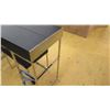 Image 8 : Modern Yomei Fold-Out Desk w/ Chair - Chrome Frame
