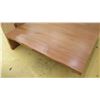 Image 2 : Oversized Square Wooden Table, 5ft X 5ft, 15" H