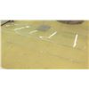Image 1 : Long Clear Glass Console Table, Approx. 78.5" L, 19" W, 16.5" H