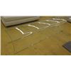 Image 2 : Long Clear Glass Console Table, Approx. 78.5" L, 19" W, 16.5" H
