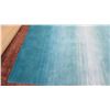 Image 2 : Area Rug: Blue w/White Accents, Pier 1, 5 ft. X 8ft. 100% Wool, Minor Signs of Wear