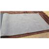 Image 1 : Area Rug: Gray, Surya Mystique, 100% Wool Pile, Gray, 5' x 8', Minor Signs of Wear