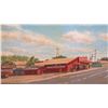Image 3 : Framed Art: John's Antique Shop, Original, Signed, 43" X 25"