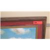 Image 5 : Framed Art: John's Antique Shop, Original, Signed, 43" X 25"