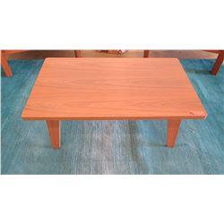 Small Wooden Coffee Table, 22" X 36", 14" H