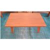 Image 1 : Small Wooden Coffee Table, 22" X 36", 14" H