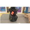 Image 2 : Pair of Black Ceramic Lamps w/Shades (26" H), Decorative Driftwood Accent