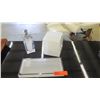 Image 1 : Jonathan Adler Acrylic Tray, Facial Tissue Holder, Soap Dispenser ($158 retail)