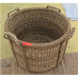 Large Woven Basket (approx. 3ft diameter)