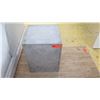 Image 1 : Pair: Concrete-Look Block Side Tables