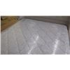 Image 3 : Lt. Gray Upholstered King Size Bed w/Mattress and Split Box Springs