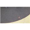 Image 3 : Round Area Rug, Natural Fiber, 190" Diameter, Showsn some wear and tear.