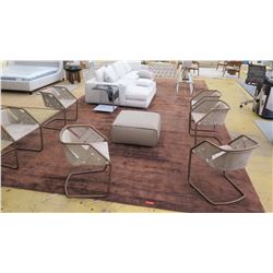 Large Area Rug: Brown, 25ft X 12ft