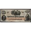 Image 1 : 1862 $100 Confederate States of America Note