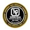 Image 1 : .999 Silver Imperial Palace Hotel & Casino Nevada $10 Gaming Token Limited Editi