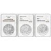 Image 1 : Lot of 2004-2006 $1 American Silver Eagle Coins NGC MS69