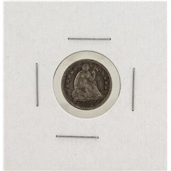 1853 Seated Liberty Half Dime Silver Coin