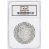 Image 1 : 1879-S $1 Morgan Silver Dollar Coin NGC MS66
