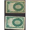 Image 2 : Lot of (2) 1874 Ten Cent 5th Issue Fractional Notes