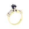 Image 4 : 18KT Yellow Gold 2.20 ctw Sapphire and Diamond Ring