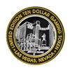 .999 Silver Las Vegas Club $10 Limited Edition Casino Gaming Token
