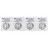 Image 1 : Lot of (4) 2013-W $1 American Silver Eagle Coins PCGS MS69 First Strike