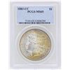 Image 1 : 1883-CC $1 Morgan Silver Dollar Coin PCGS MS65