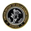 Image 2 : .999 Silver Pioneer Hotel & Gambling Hall $10 Casino Limited Edition Gaming Toke