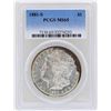 Image 1 : 1881-S $1 Morgan Silver Dollar Coin PCGS MS65