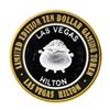 Image 1 : .999 Silver Hilton Las Vegas, Nevada $10 Casino Limited Edition Gaming Token