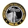 Image 1 : .999 Silver Atlantis Casino Resort Reno, NV $10 Casino Limited Edition Gaming To