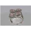 Image 6 : 18KT White Gold 2.04 ctw Fancy Pink Diamond Ring